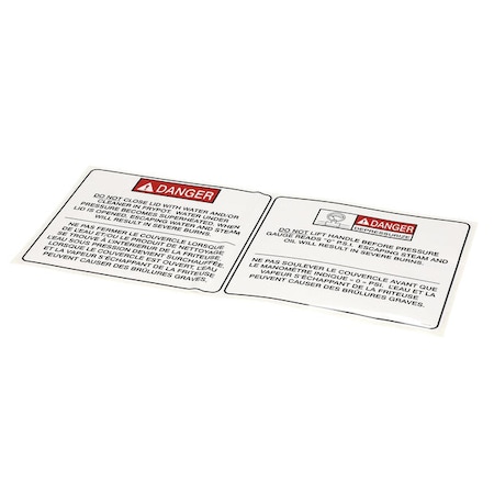 Henny Penny Label-Operational Haz, Eng/Fr 71901